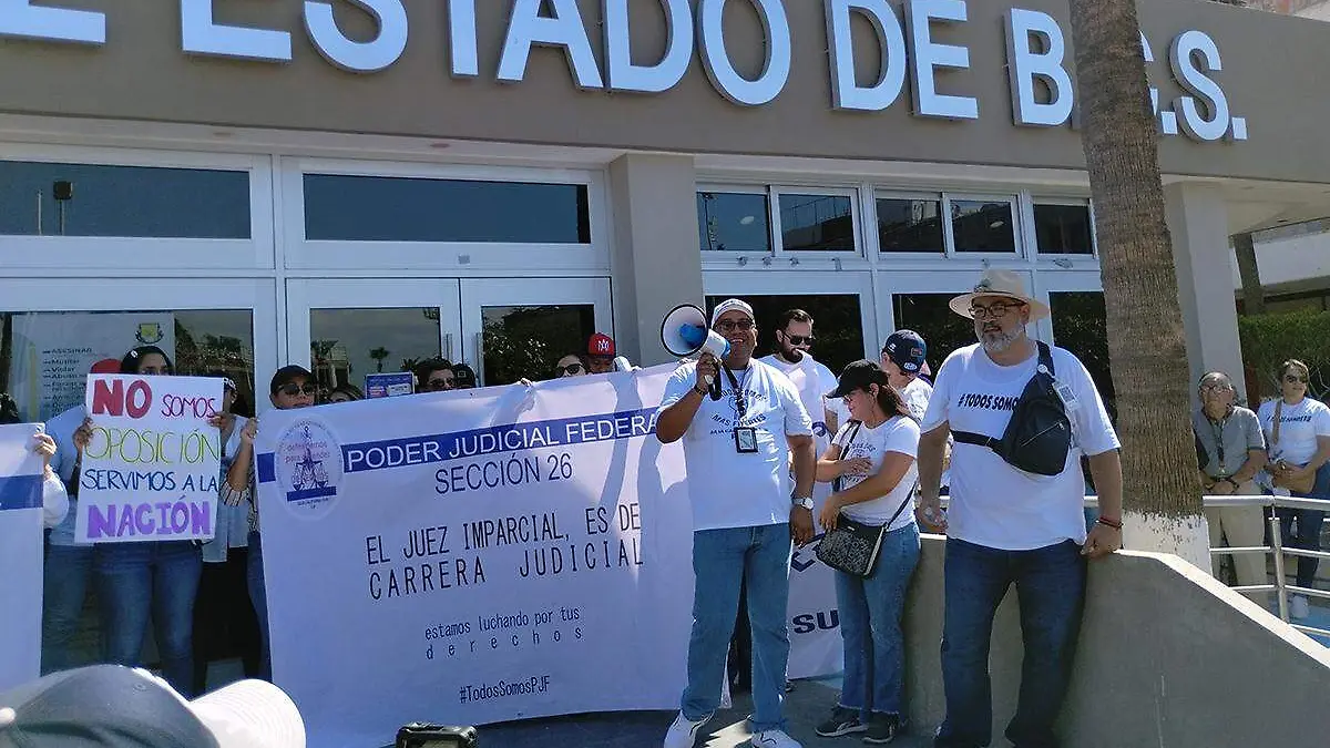 siguen protesta del PJF 1